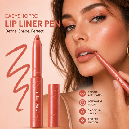 Easyshopro™Lip Liner-Creamy, Blendable Color with Smooth Application