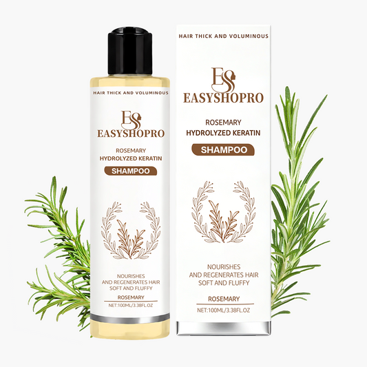 🌿Stop Hair Fall, Grow Fuller Hair — EASYSHOPRO Rosemary Shampoo🔥