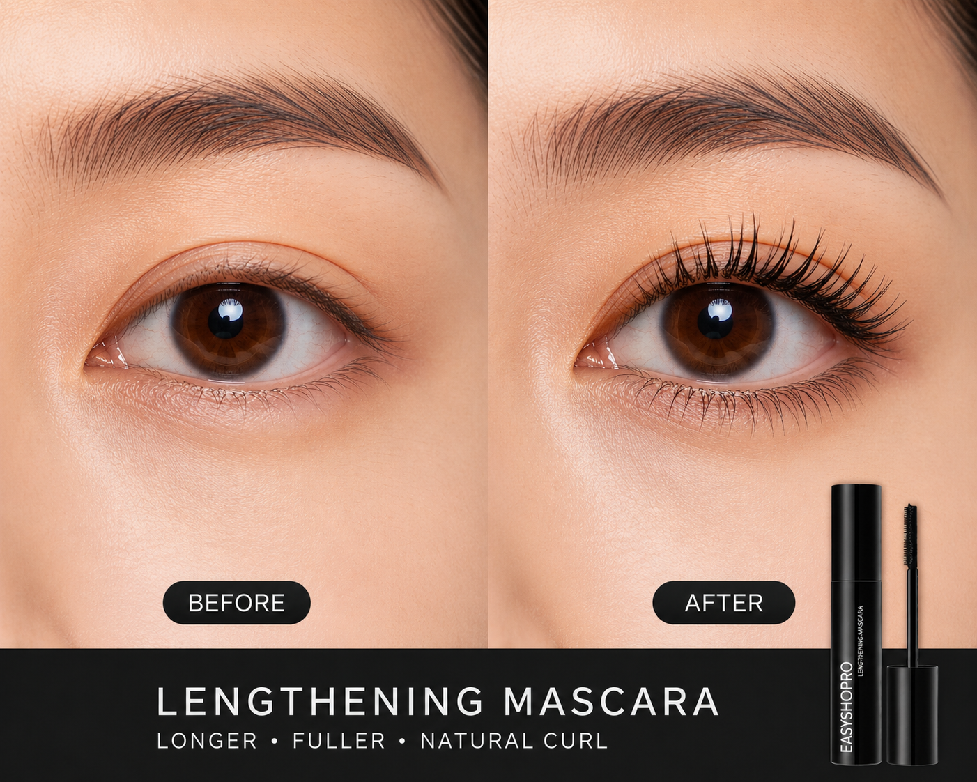 Easyshopro™Waterproof and sweat-resistant mascara