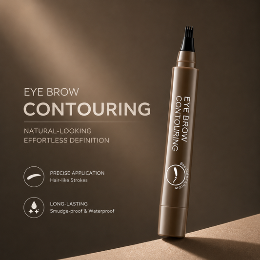 Easyshopro™liquid eyebrow pencil with Quadrilateral —waterproof